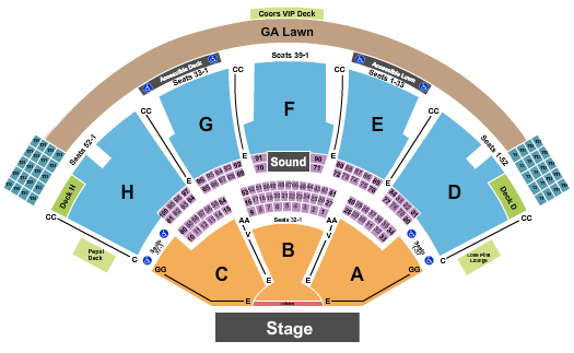 Ruoff Music Center Pitbull Seating Chart
